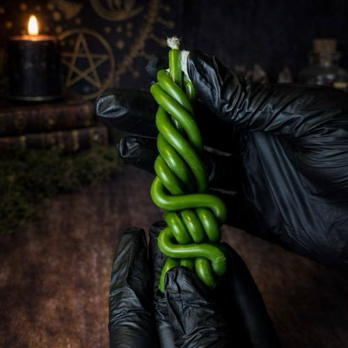 Beeswax Ritual Taper Candles – 7.5’’x 0.2’’