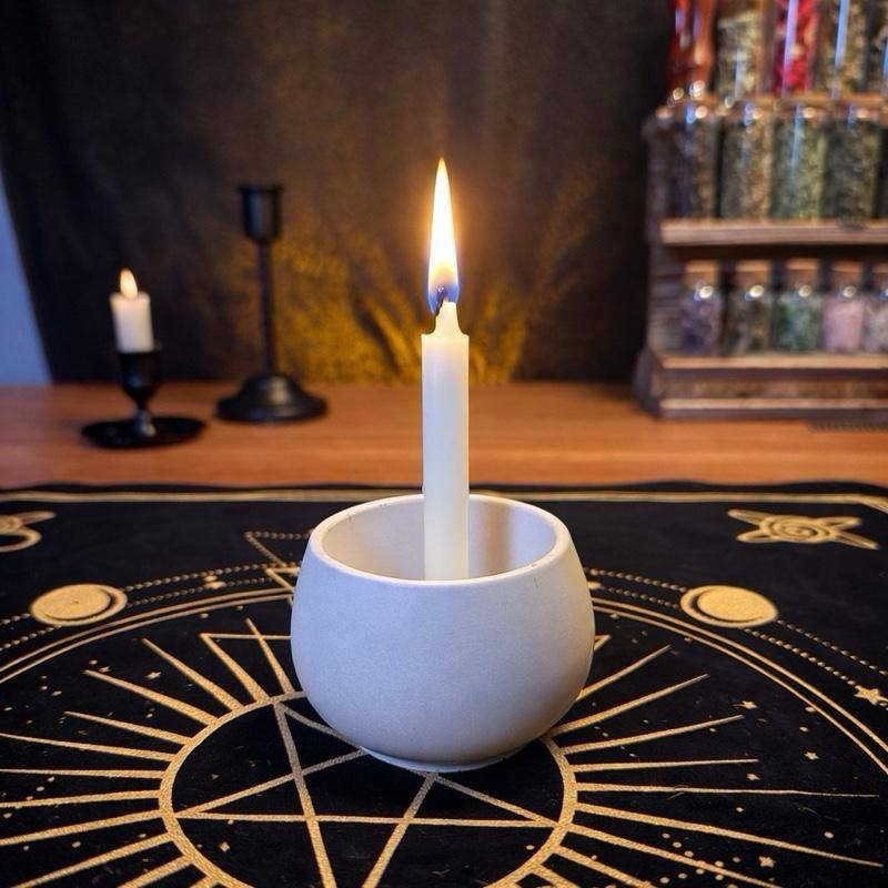 Ritual Taper Candles Set of 10 - 4 Inch Spell Candles for Manifestation