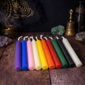 Ritual Taper Candles Set of 10 - 4 Inch Spell Candles for Manifestation