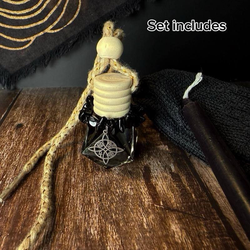Hanging Spell Jar Ritual Aroma Charm for Car & Home