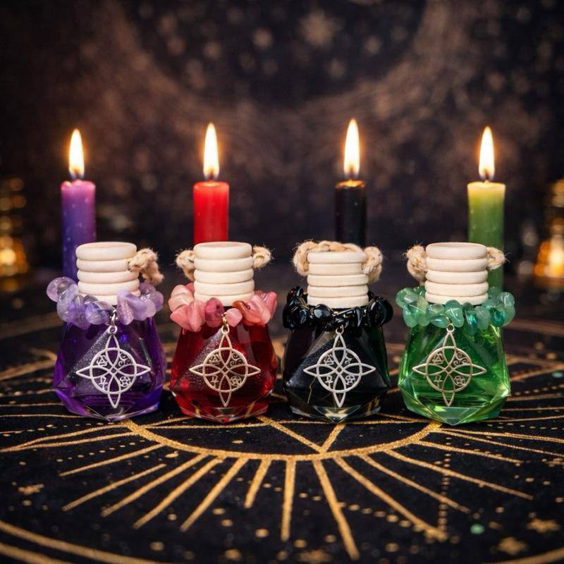 Hanging Spell Jar Ritual Aroma Charm for Car & Home