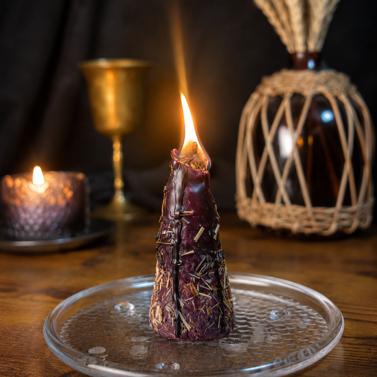 FULL MOON WITCH CANDLE — Next Batch: Coming at the Next Full Moon