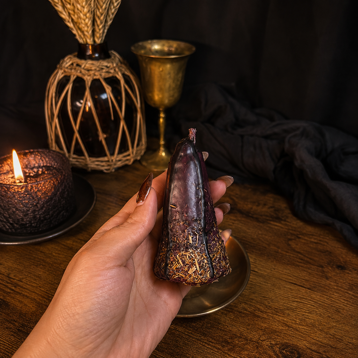 FULL MOON WITCH CANDLE — Next Batch: Coming at the Next Full Moon
